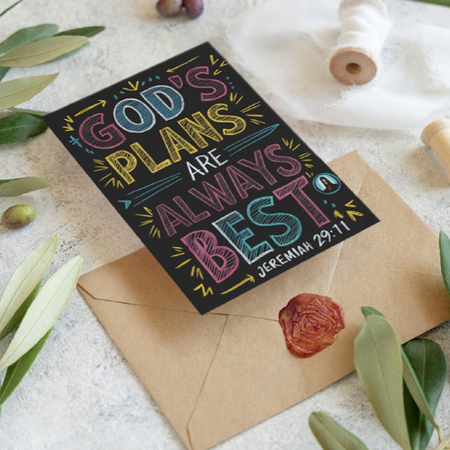 Postal Diseño Divino: Los Planes De Los Dioses Siempre So (Subido por el creador)