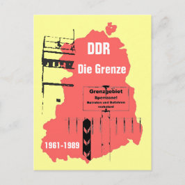Postal Diseño especial de Die Grenze