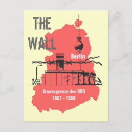Postal Diseño especial de Die Mauer
