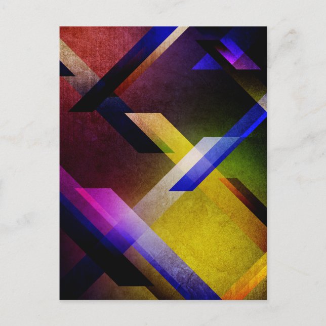 Postal Diseño espectral (Anverso)