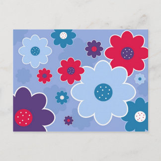 Postal Diseño floral