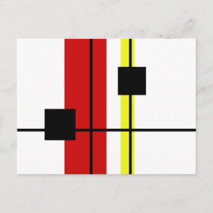 Postal Diseño geométrico
