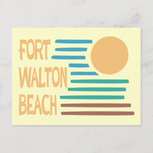 Postal Diseño geométrico Fort Walton Beach