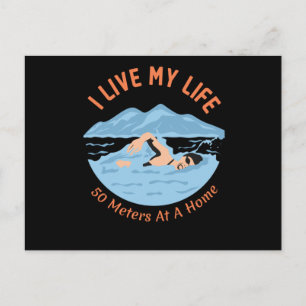 Postal Diseño Guay Swimmers - Vivo Mi Vida