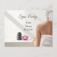 Diseño Mínimo de Bienestar para Fiesta de Spa