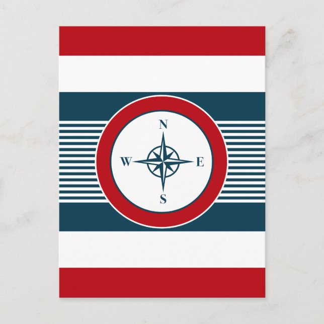 Postal Diseño náutico (Anverso)