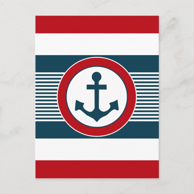 Postal Diseño náutico (Anverso)