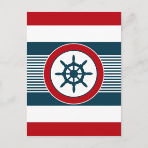 Postal Diseño náutico