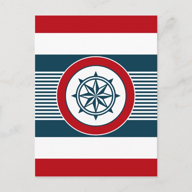 Postal Diseño náutico (Anverso)