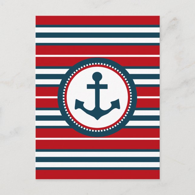 Postal Diseño náutico (Anverso)