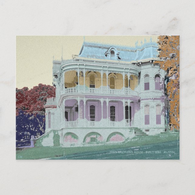 Postal Diseño original del tesoro victoriano (Anverso)