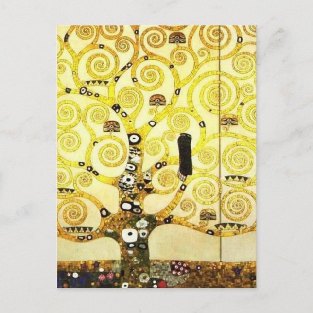 Postal Diseño para las Stocletfries - Árbol de la vida (Anverso)