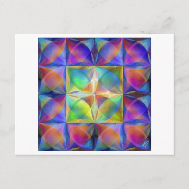 Postal Diseño polar II (Anverso)