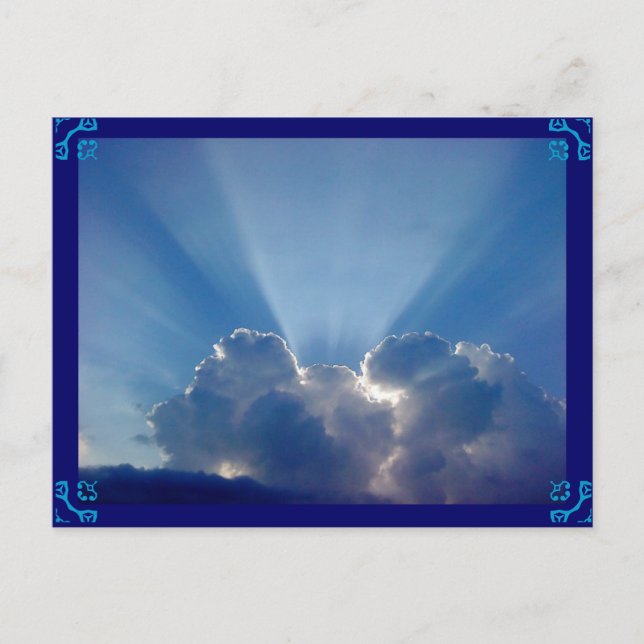 Postal "Diseño por Dios" (Anverso)