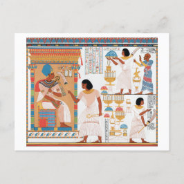 Postal Diseño real egipcio