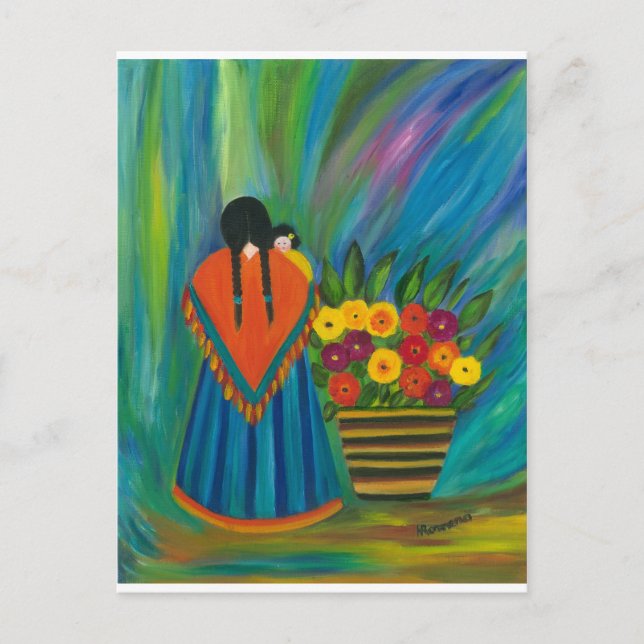 Postal Diseño suroeste #1 (Anverso)