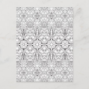 Postal Diseño tribal de Zendodle