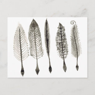 Postal Diseño victoriano Quills Ink