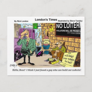 Postal Diseño web Beggar regalos divertidos Tees & Collec