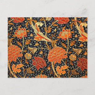 Postal Diseño William Morris, Cray