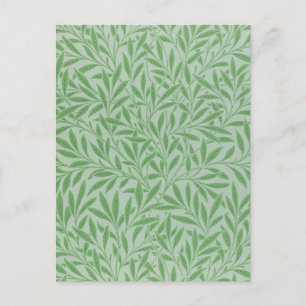 Postal Diseño Willow, William Morris