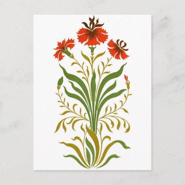 Postal diseños artísticos deco (Anverso)