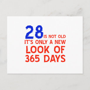 Postal Diseños de 28 años de edad
