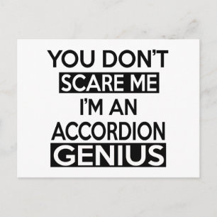 POSTAL DISEÑOS DE ACCORDION GENIUS