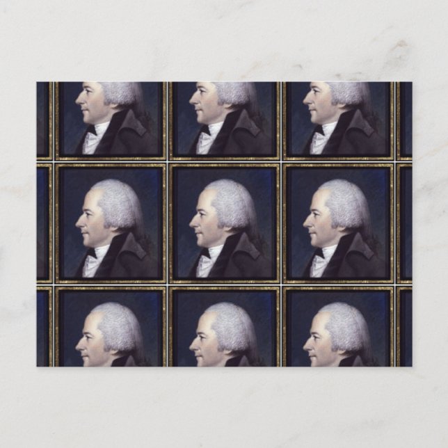 Postal Diseños de Alexander Hamilton (Anverso)