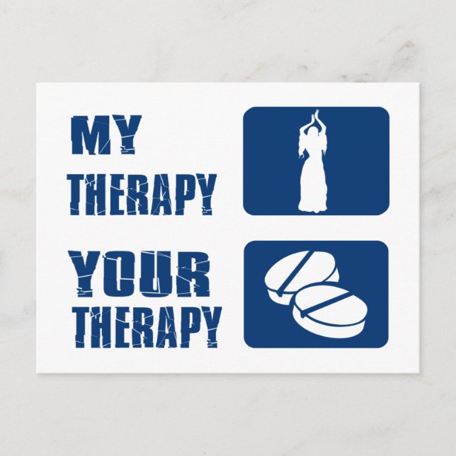 Postal Diseños de baile de bellidades (Anverso)