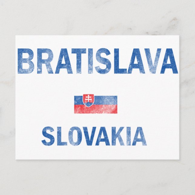 Postal Diseños de Bratislava (Anverso)