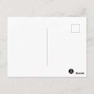 Postal Diseños de esquí y invierno negros