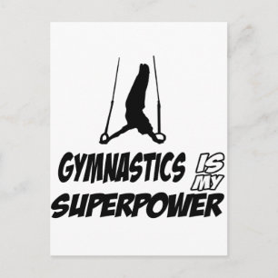 Postal Diseños de gimnasia