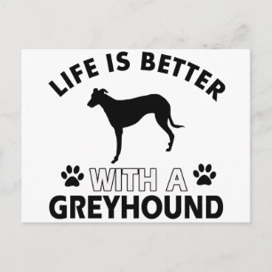 Postal Diseños de Greyhound