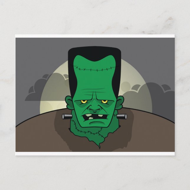 Postal Diseños de Halloween (Anverso)