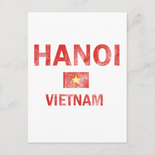 Postal Diseños de Hanoi Vietnam