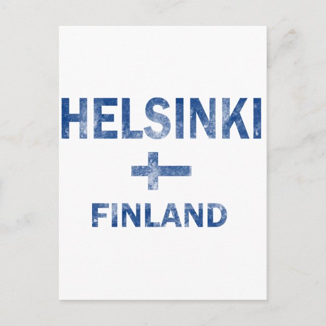 Postal Diseños de Helsinki Finlandia (Anverso)