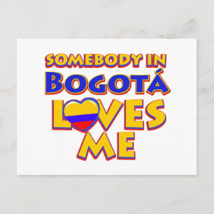 Postal Diseños de la ciudad de Bogotá