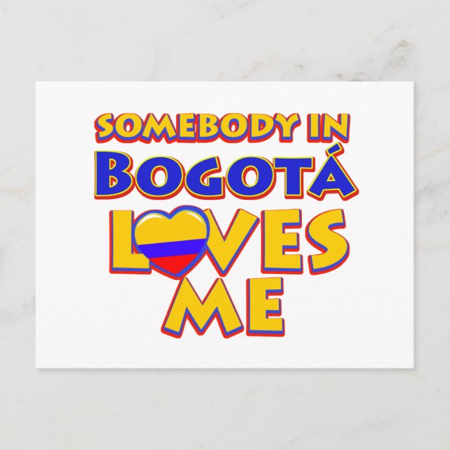 Postal Diseños de la ciudad de Bogotá (Anverso)
