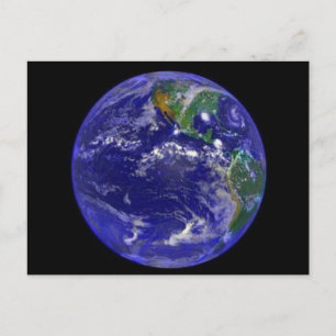 Postal Diseños de planeta Tierra