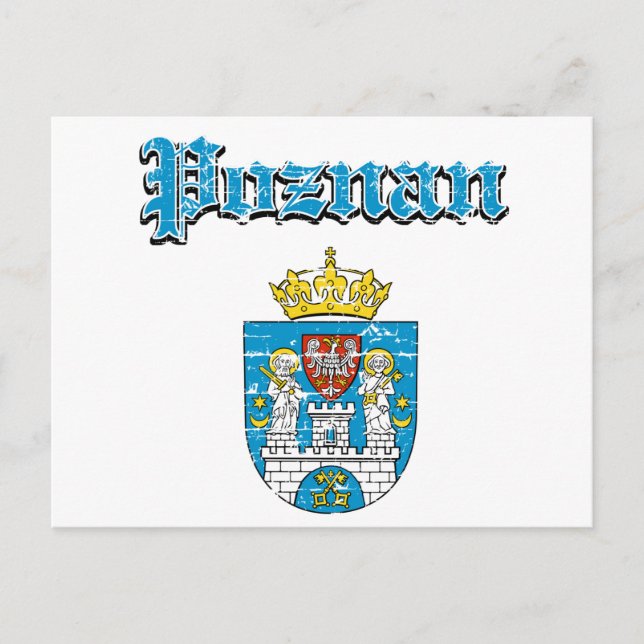 Postal Diseños de Poznan (Anverso)