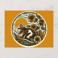 Diseños de rayas de mascota de rata de roedores