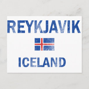 Postal Diseños de Reykjavik Islandia
