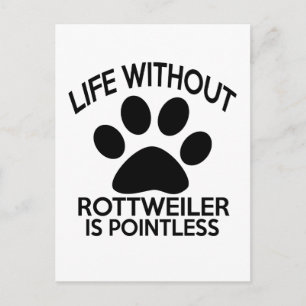 POSTAL DISEÑOS DE ROTTWEILER