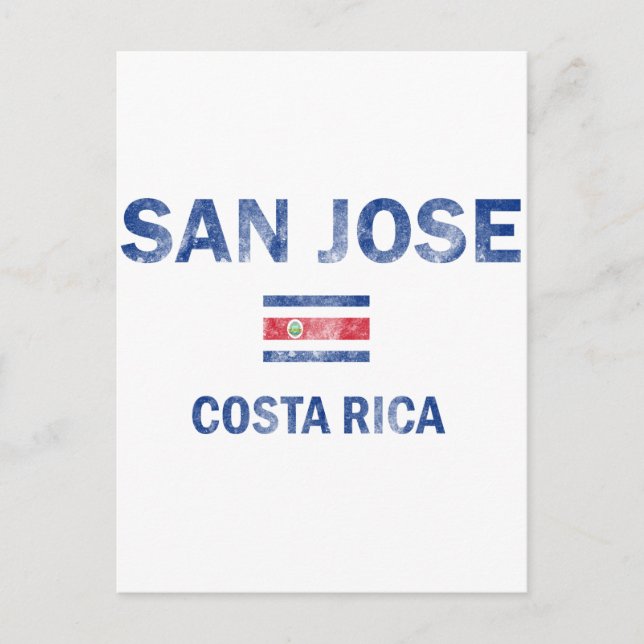 Postal Diseños de San José Costa Rica (Anverso)