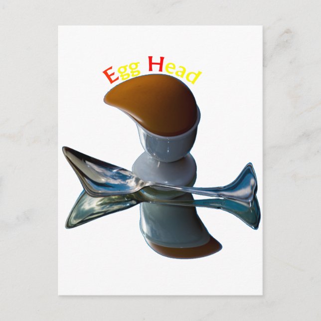 Postal Diseños extravagantes para cabezas de huevo (Anverso)