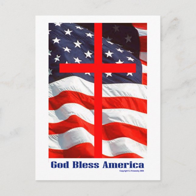 Postal Diseños patrióticos - "América benéfica" (Anverso)