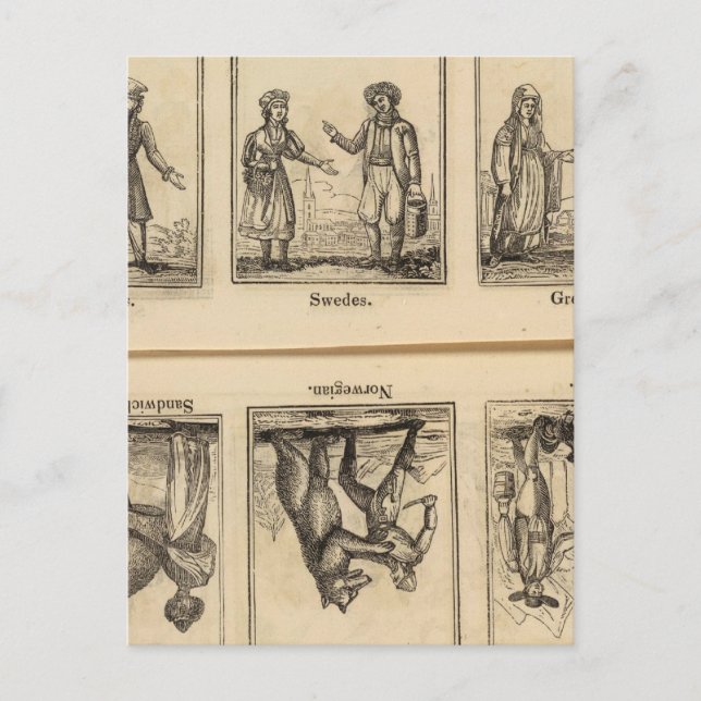 Postal Disfraces (Anverso)