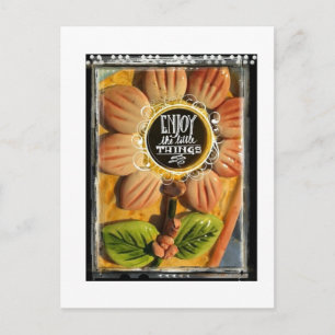 Postal Disfruta de las pequeñas cosas