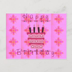 Postal Disfruta de un maravilloso cumpleaños feliz